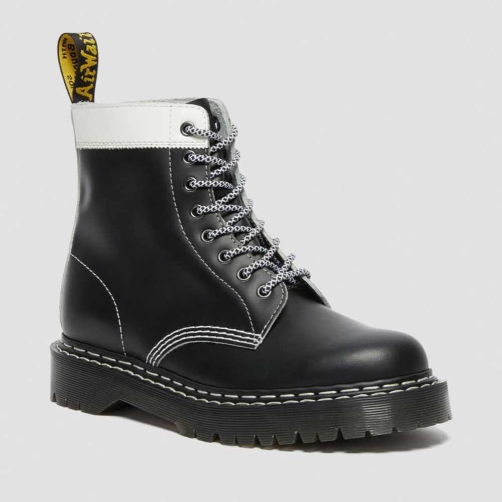 Dr. Martens 1460 PASCAL BEX LEATHER CONTRAST LACE UP BOOTS
